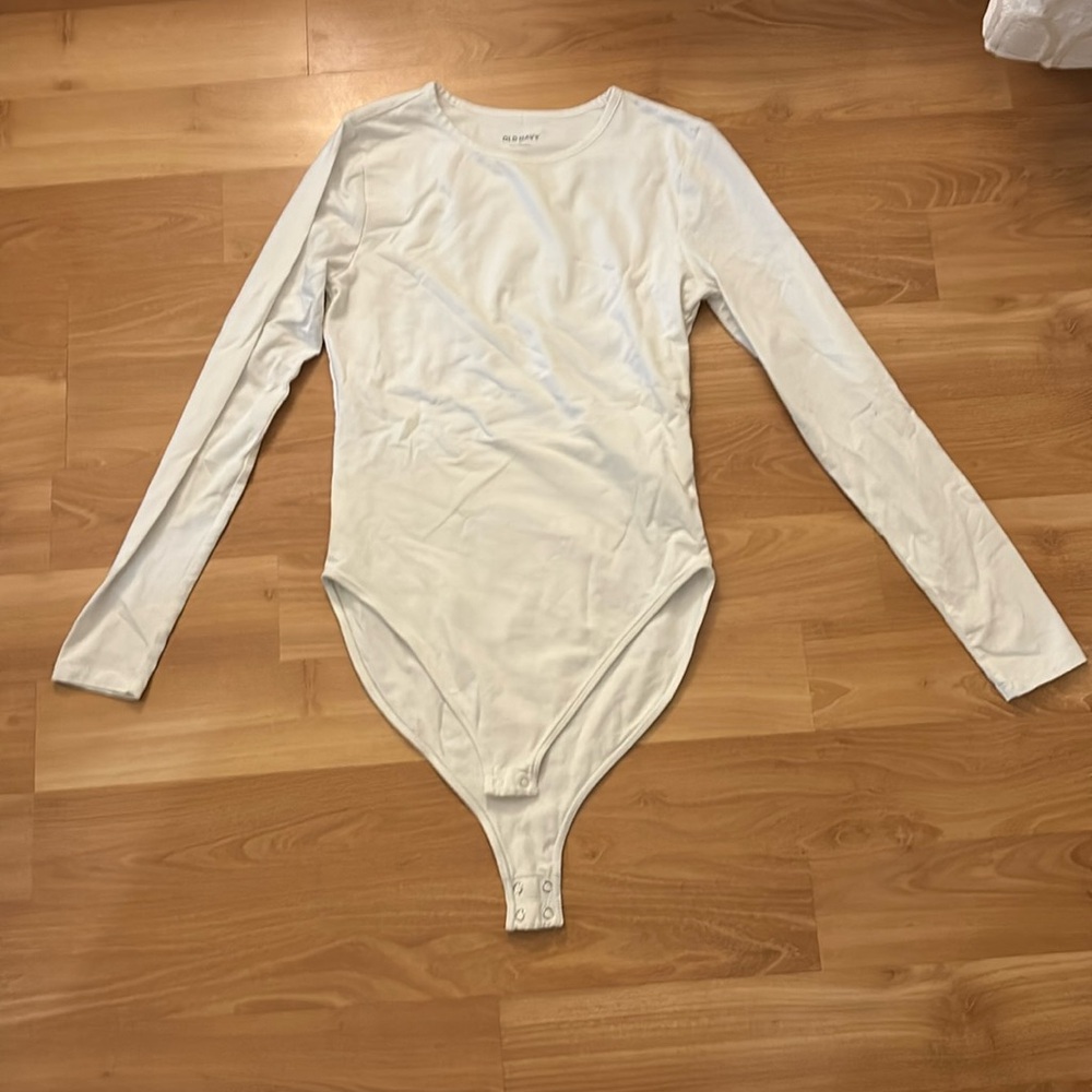 Old navy white jumpsuit